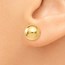 14K Polished 8mm Ball Post Earrings - 8 mm