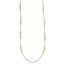 14K Polished Butterfly Necklace - 24 in.