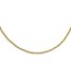 14K Polished Byzantine Link Necklace - 18 in.
