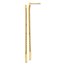 14K Polished Dangle Earrings - 57 mm