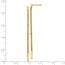 14K Polished Dangle Earrings - 57 mm