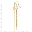 14K Polished Dangle Earrings - 73.5 mm
