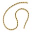 14K Polished Fancy Link Necklace - 17 in.