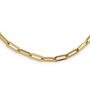 14K Polished Fancy Link Necklace - 31.5 in.