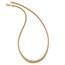 14K Polished Graduated Fancy Link Necklace - 18 in.