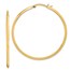 14K Polished Hoop Earrings - 52.5 mm