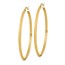 14K Polished Hoop Earrings - 52.5 mm