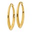14K Polished Hoop Earrings - 54 mm