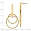 14K Polished Post Dangle Earrings - 45.7 mm