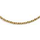 14K Polished Rope Necklace - 17.75 in.