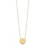 14K Polished Tree of Life Necklace - 18 in.
