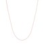 14K Rose Gold 0.55 mm Box Chain w/ Lobster Clasp - 18 in.