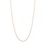 14K Rose Gold 0.66 mm Box Chain w/ Lobster Clasp - 16 in.