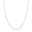 14k Rose Gold 1.0 mm Cable Chain Necklace - 16 in.