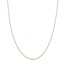 14k Rose Gold 1.0 mm Cable Chain Necklace - 24 in.