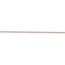 14k Rose Gold 1.0 mm Cable Chain Necklace - 24 in.