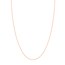 14K Rose Gold 1.02mm Polished Wheat Chain - 22 in.