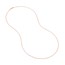 14K Rose Gold 1.05 mm Rope Chain w/ Lobster Clasp - 16 in.