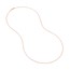 14K Rose Gold 1.05 mm Rope Chain w/ Lobster Clasp - 18 in.