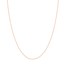 14K Rose Gold 1.05 mm Wheat Chain w/ Lobster Clasp - 18 in.