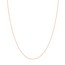 14K Rose Gold 1.05 mm Wheat Chain w/ Lobster Clasp - 18 in.