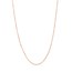 14K Rose Gold 1.05mm Diamond cut Cable Chain - 22 in.