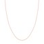 14K Rose Gold 1.15 mm Cable Chain w/ Lobster Clasp - 20 in.