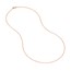 14K Rose Gold 1.15 mm Cable Chain w/ Lobster Clasp - 20 in.
