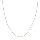 14K Rose Gold 1.15 mm Singapore Chain w/ Lobster Clasp - 16 in.