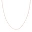 14K Rose Gold 1.15 mm Singapore Chain w/ Lobster Clasp - 16 in.