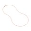 14K Rose Gold 1.15 mm Singapore Chain w/ Lobster Clasp - 20 in.