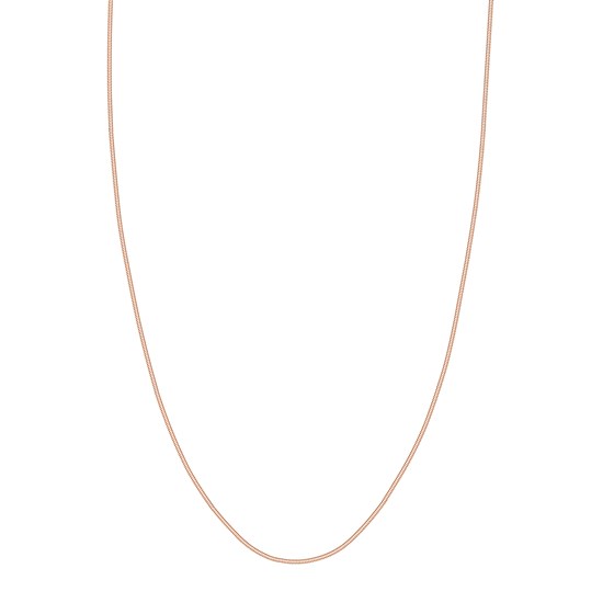 14K Rose Gold 1.4 mm Snake Chain w/ Lobster Clasp - 24 in.