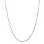 14k Rose Gold 1.5 mm Diamond Cut Rope Chain - 18 in.