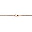 14k Rose Gold 1.5 mm Diamond Cut Rope Chain - 18 in.