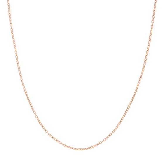 14K Rose Gold 1.82 mm Cable Chain w/ Lobster Clasp - 24 in. 14K Rose Gold 1.82 mm Cable Chain w/ Lobster Clasp - 24 in.