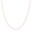 14K Rose Gold 1.82 mm Cable Chain w/ Lobster Clasp - 24 in.
