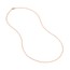 14K Rose Gold 1.82 mm Cable Chain w/ Lobster Clasp - 24 in.