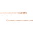 14K Rose Gold 1.82 mm Cable Chain w/ Lobster Clasp - 24 in.