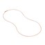 14K Rose Gold 1 mm Snake Chain w/ Lobster Clasp - 24 in.