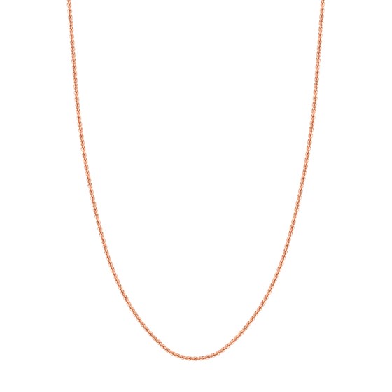 14K Rose Gold 2.3 mm Rope Chain w/ Lobster Clasp - 24 in. 14K Rose Gold 2.3 mm Rope Chain w/ Lobster Clasp - 24 in.