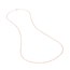 14K Rose Gold 2.5 mm Bead Chain w/ Lobster Clasp - 18 in.