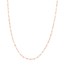 14K Rose Gold 2.6 mm Fancy Chain w/ Lobster Clasp - 24 in.