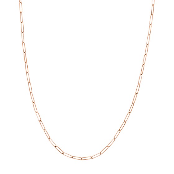 14K Rose Gold 2.6 mm Fancy Chain w/ Lobster Clasp - 24 in. 14K Rose Gold 2.6 mm Fancy Chain w/ Lobster Clasp - 24 in.