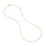 14K Rose Gold 2.6 mm Fancy Chain w/ Lobster Clasp - 24 in.