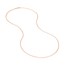 14K Rose Gold 2.7 mm Curb Chain w/ Lobster Clasp - 20 in.