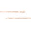 14K Rose Gold 2.7 mm Curb Chain w/ Lobster Clasp - 20 in.