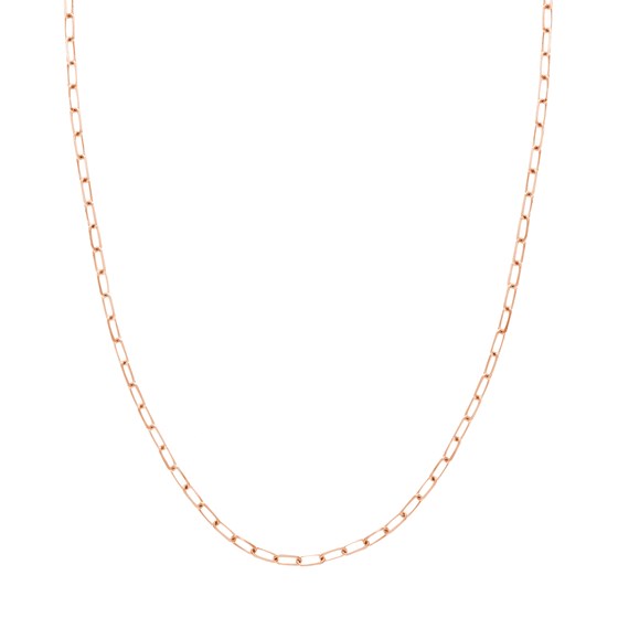 14K Rose Gold 3.1 mm Forzentina Chain w/ Lobster Clasp - 16 in.