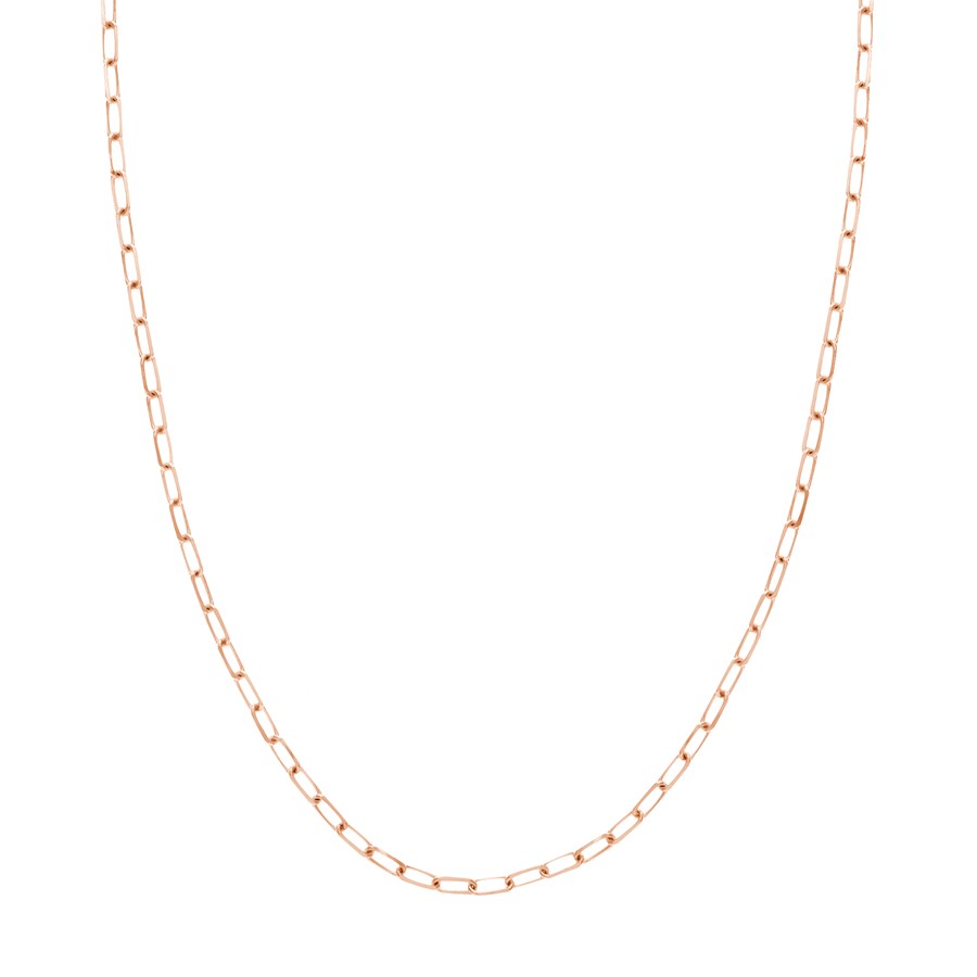 14K Rose Gold 3.1 mm Forzentina Chain w/ Lobster Clasp - 24 in.