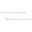 14K Rose Gold 3.1 mm Forzentina Chain w/ Lobster Clasp - 24 in.
