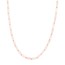 14K Rose Gold 3.4 mm Fancy Chain w/ Lobster Clasp - 18 in.
